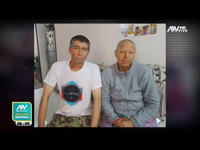 Pareja de esposos con cáncer piden ayuda urgente para no dejar a su hijo solo