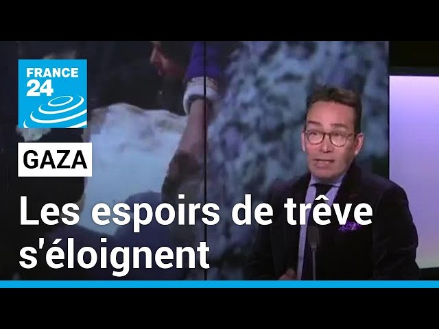 Sixième mois de guerre à Gaza, les espoirs de trêve s'éloignent • FRANCE 24