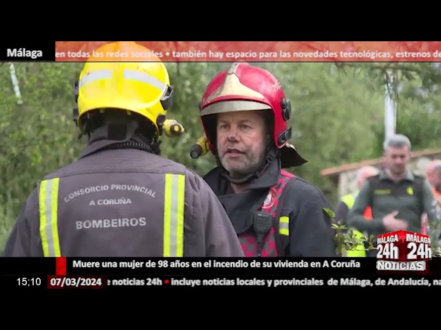 Noticia - Muere una mujer de 98 años en el incendio de su vivienda en A Coruña