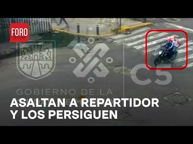 Persecución de policías a ladrones, CDMX - Estrictamente Personal