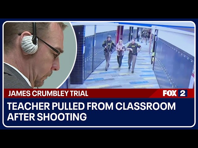 James Crumbley trial: Teacher pulled from classroom after shooting