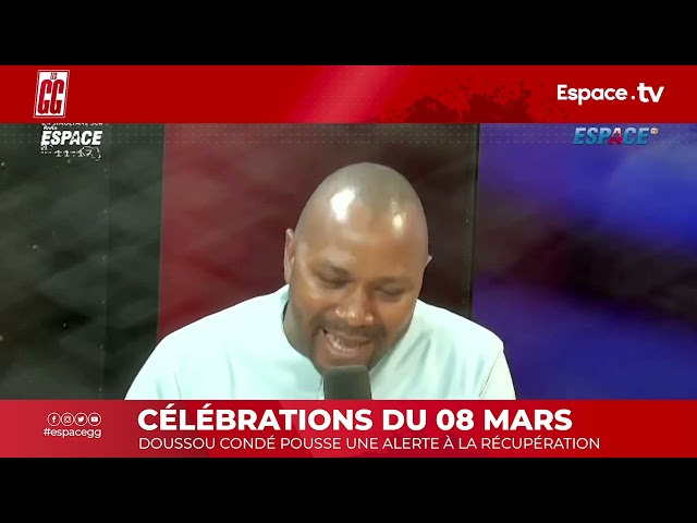 CÉLÉBRATIONS DU 08 MARS DOUSSOU CONDÉ POUSSE UNE ALERTE À LA RÉCUPÉRATION