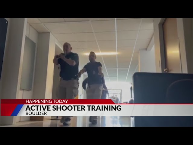 Boulder police, fire train for active shooter situations