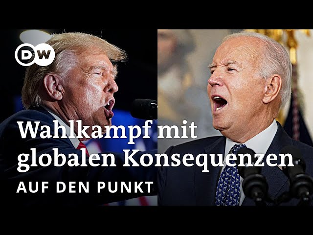 ⁣Trump gegen Biden: Harte Zeiten für den Rest der Welt? | Auf den Punkt