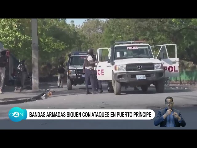 Bandas armadas siguen con ataques en Puerto Príncipe