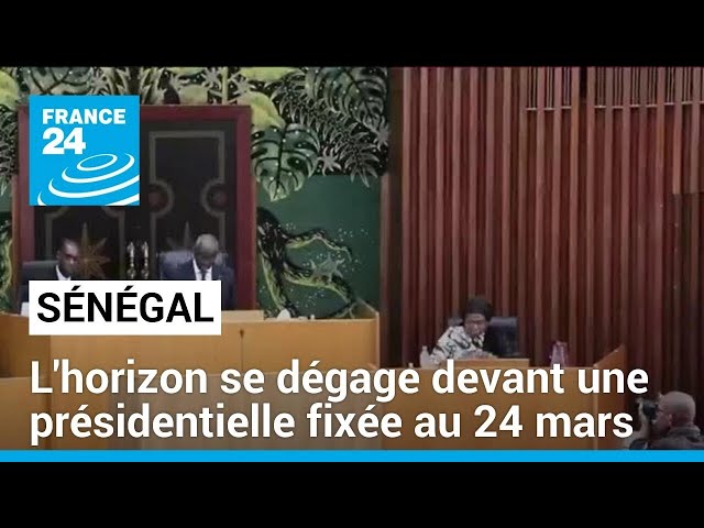 Sénégal : l'horizon se dégage devant une présidentielle fixée au 24 mars • FRANCE 24