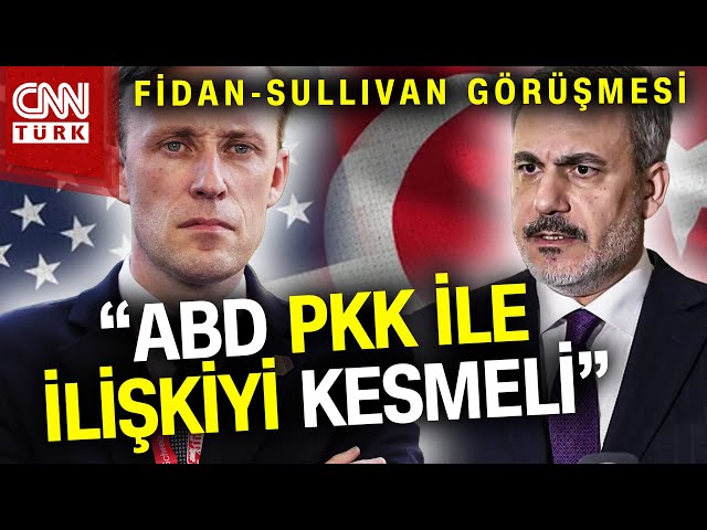 SON DAKİKA!  |  Hakan Fidan'dan ABD'de "PKK" Gündemli Görüşme! #Haber