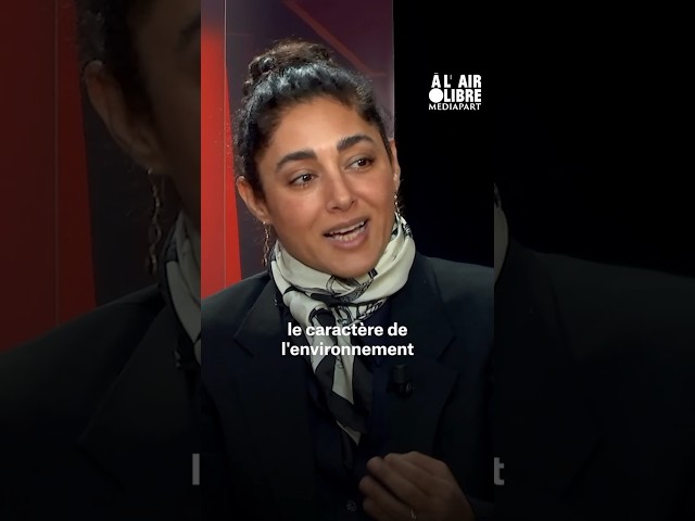 Golshifteh Farahani : « Femme, vie, liberté ne peut pas être réprimé » #reaction #mediapart #shorts