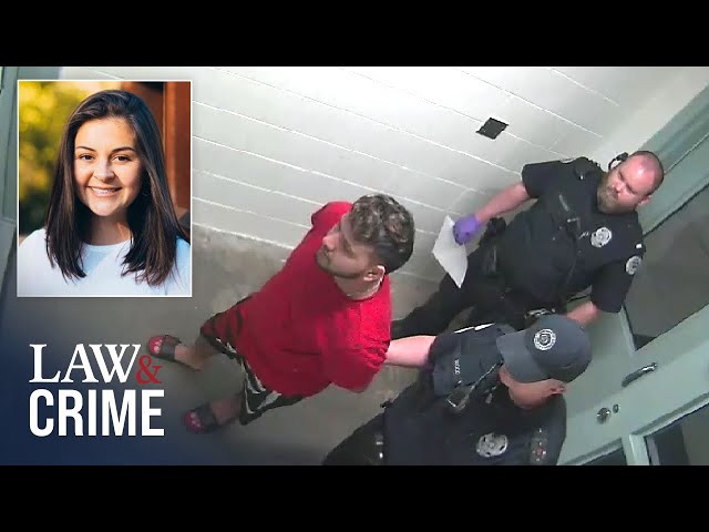 Exclusive Video: Accused University of Georgia Murderer Moments After His Arrest