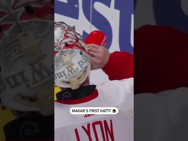 ⁣CALE MAKAR SCORES HIS FIRST CAREER HAT TRICK! 