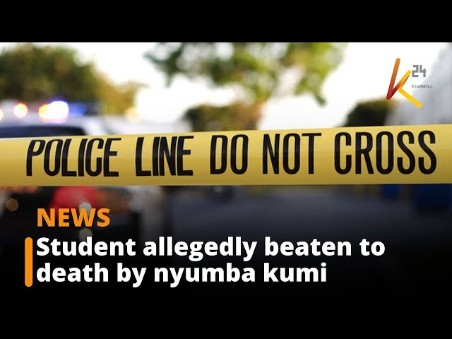 Kakamega: Form three student allegedly beaten to death by nyumba kumi members