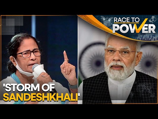 India Elections 2024: War of words from Modi to Mamata on Sandeshkhali | Race To Power