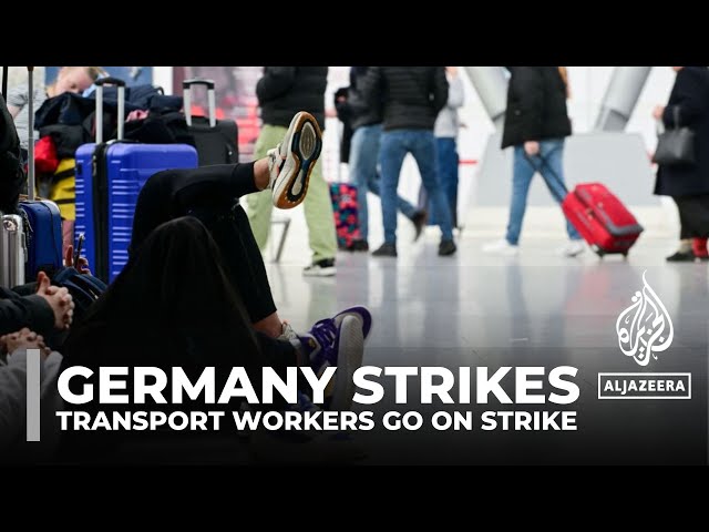 Germany strikes: Public transport workers demanding a pay rise