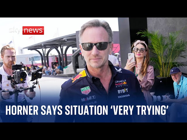 Scandal-hit Red Bull F1 boss Christian Horner says 'intrusion on my family is now enough'