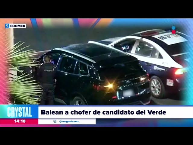 Balean al chofer de José Luis Duran, candidato del Partido Verde