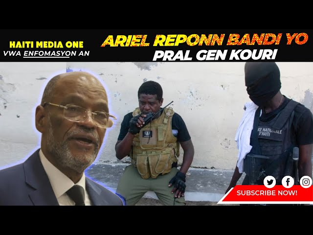 Ariel Henry Voye Yon Repons Tet Chaje Bay Gang Yo, Towo a Pa Deside Bay Vag