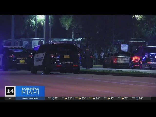 Deputy-involved shooting in Pompano Beach