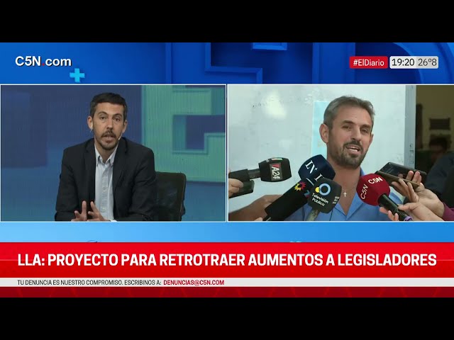 MARTÍN MENEM confirmó que por orden de MILEI se va a retrotraer el aumento a diputados y senadores