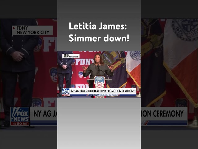 Letitia James gets booed in New York City #shorts