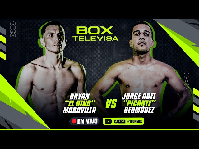  EN VIVO: Todo listo para BOX TELEVISA  | "Niño” Marvilla vs “Picante” Bermúdez | TUDN