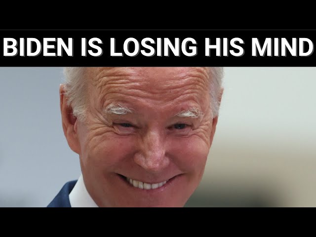 Joe Biden is losing his mind