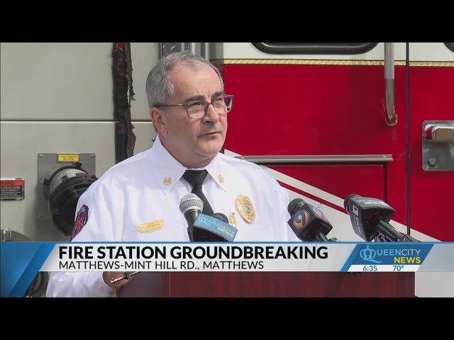 Matthews hopes new fire station will improve response time