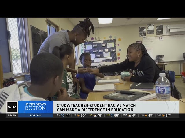 Black kids benefit from having Black teacher in classroom, study says