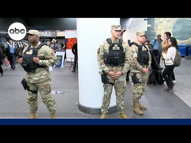 Extra security presence seen in NYC subways