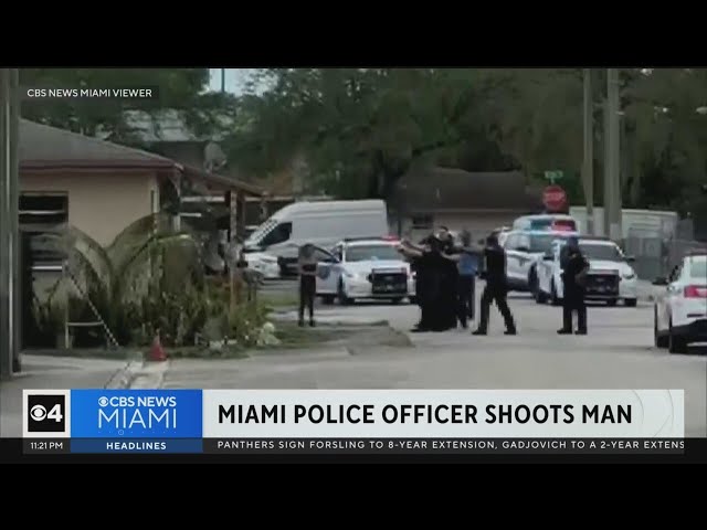 Man hospitalized following police-involved shooting in Miami