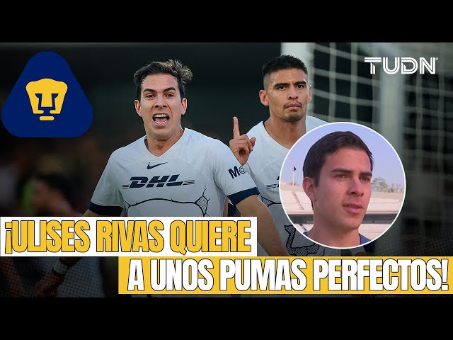 ¡RIVAS sabe que PUMAS debe ser PERFECTO: "Tenemos que ganar todos los partidos que quedan"