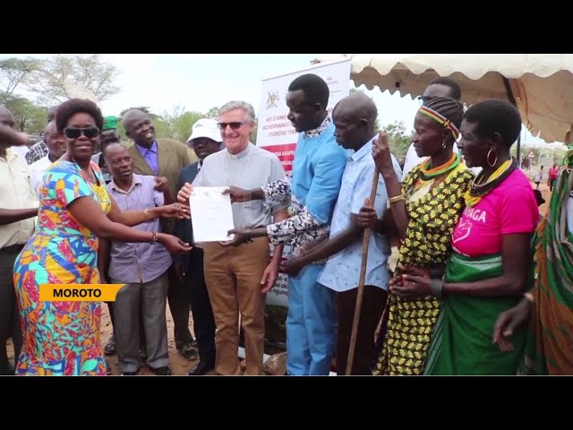 Developing Karamoja sub-region - Government hands over 5000 certificates to Karamojongs