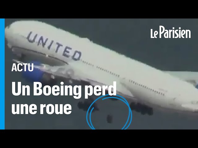 États-Unis : un Boeing 777 perd une roue pendant le décollage