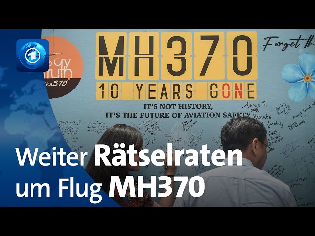 Zehn Jahre nach Verschwinden: Weiter Rätselraten um Flug MH370