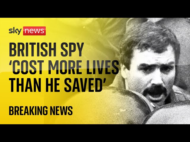 'Stakeknife': Report finds British IRA mole saved few lives but cost many more