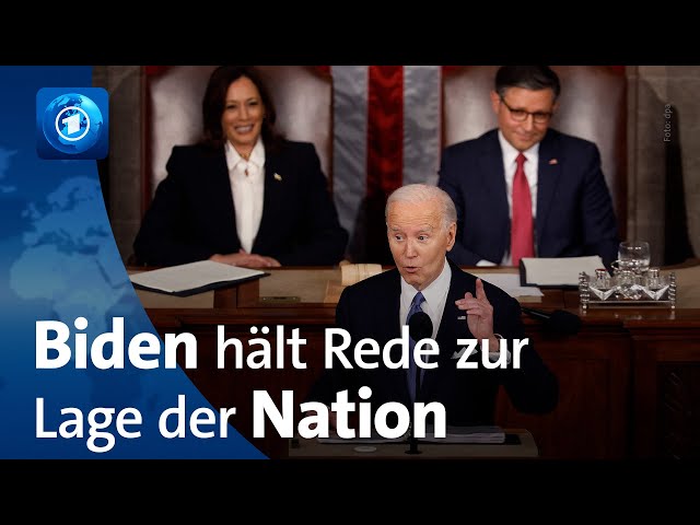 US-Präsident Biden hält Rede zur Lage der Nation