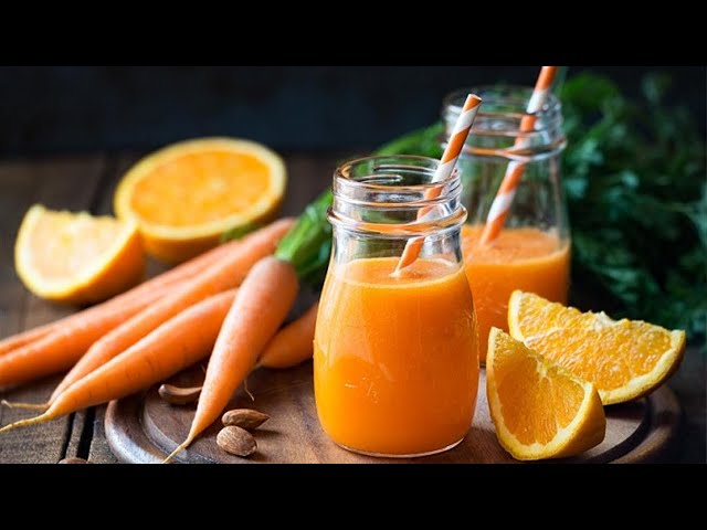 ⁣أسهل طريقة لعمل عصير برتقال بالجزرمع مروة الشافعي