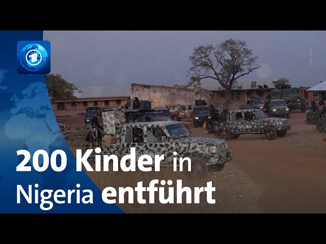 Mehr als 200 Kinder aus Schule in Nigeria entführt