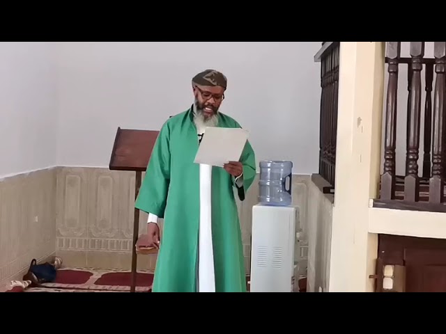 TAFSIR KHUTBA du vendredi par Oustadh Bahaoudine Said Abdallah "Istikbal ramadan "