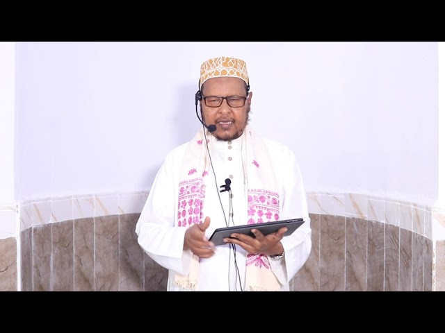 Sheekh Bashiir Axmed Salaad “ waxaa inagu soo food leh Bisha barakaysan ee Ramadaan."