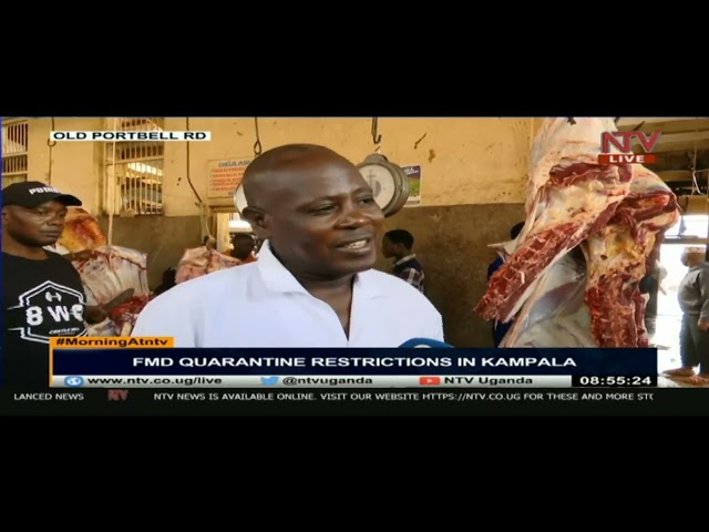 Butchers in Lufula along Old Port Bell road react to meat quarantine in Kampala | MORNING AT NTV