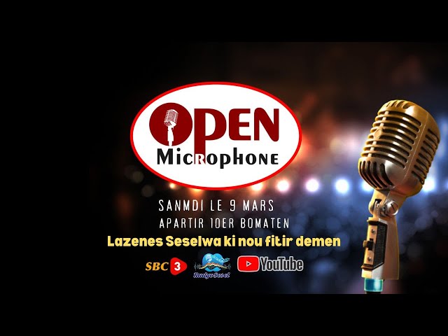 SBC LIVE | OPEN MICROPHONE- LAZENES SESELWA KI NOU FITIR DEMEN-09.03.2024