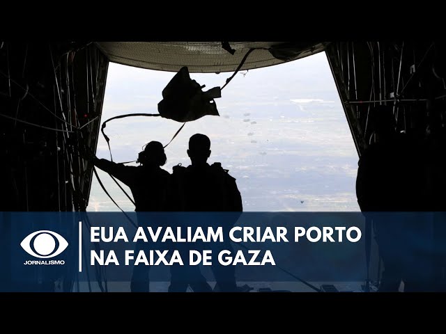 EUA avaliam criar porto em Gaza para auxiliar na distribuição de ajuda humanitária | Band em Alta