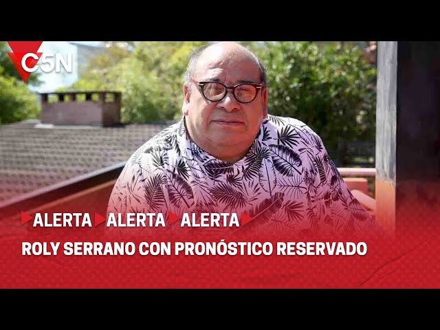 ROLY SERRANO, CON PRONÓSTICO: EL ACTOR se ESCUENTRA con ASISTENCIA RESPIRATORIA ASISTIDA