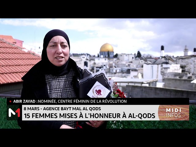 8 mars-Agence bayt mal Al Qods: 15 femmes mises à l´honneur à Al Qods