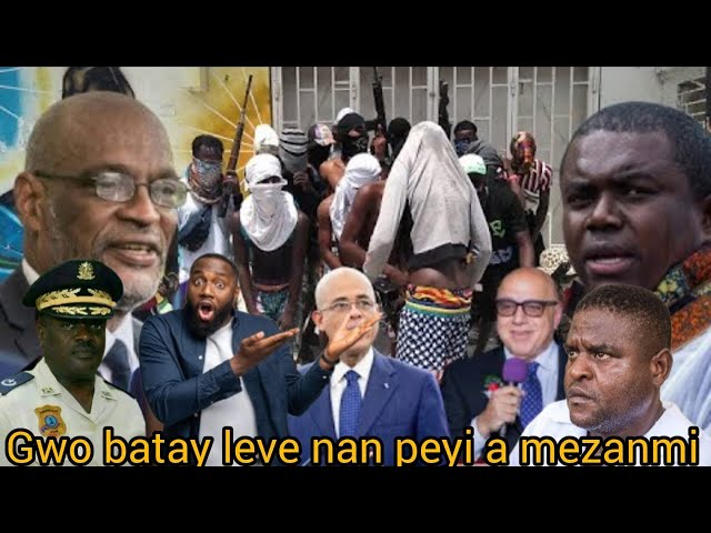 Woy gwo batay pete nan peyi Mezanmi Ariel mele ak André Michel m poko janm sezi konsa non bagay yo