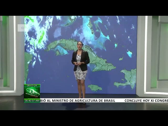 Pronóstico del Tiempo al Amanecer en Cuba: 08/03/2024