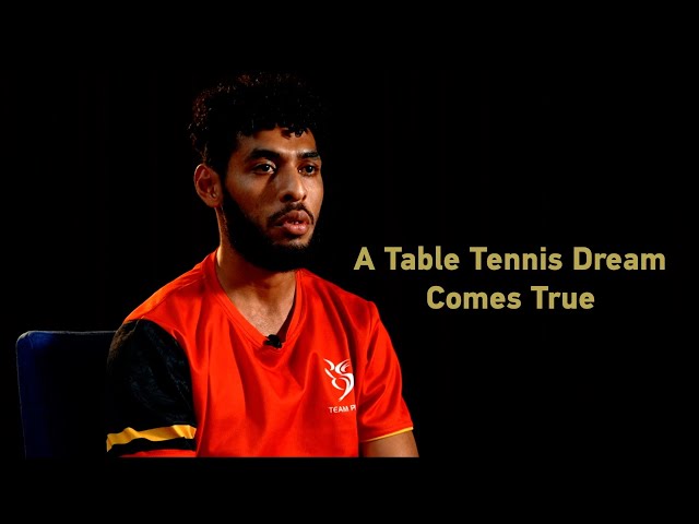 A Table Tennis Dream Comes True