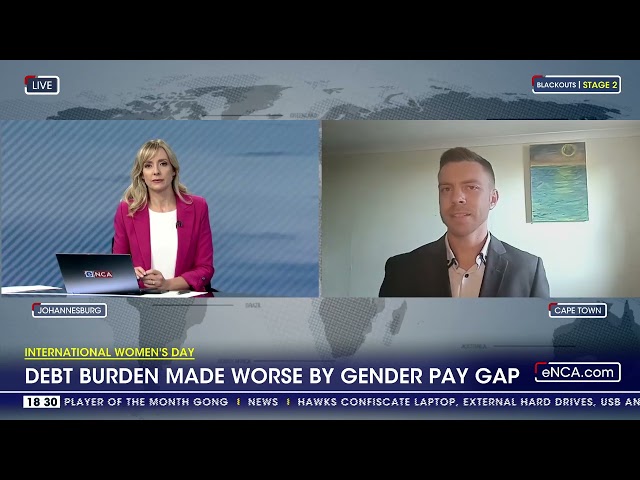 Debt burden made worse by gender pay gap