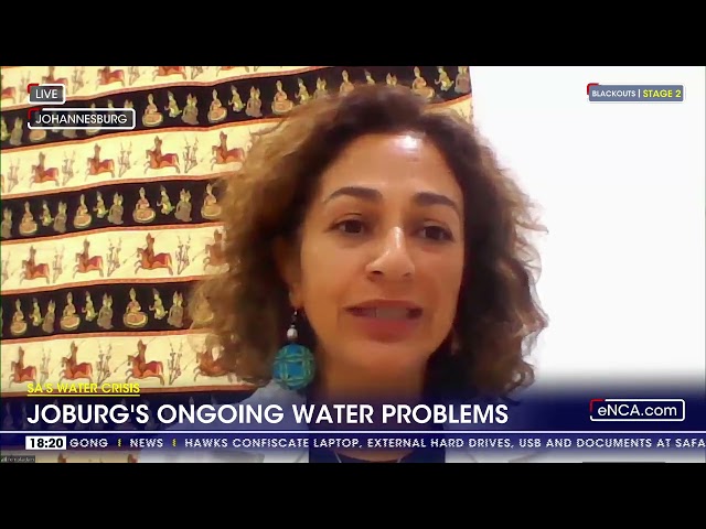 Joburg's ongoing water problems