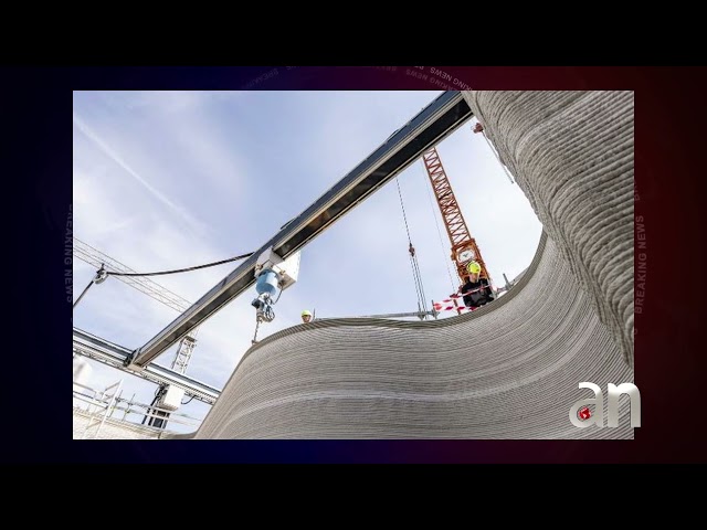 Así es el edificio impreso en 3D más grande de Europa